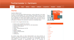 Desktop Screenshot of fenster-hartmann.de