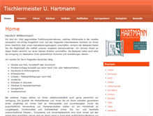 Tablet Screenshot of fenster-hartmann.de
